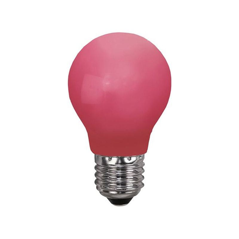 LED Leuchtmittel Tropfenlampe A60 - rot - 2W - schlagfestes Polycarbonatgehäuse