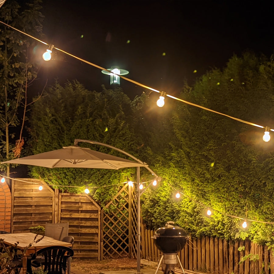 Partylichterketten für Deinen Grillplatz